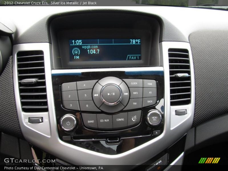 Controls of 2012 Cruze Eco