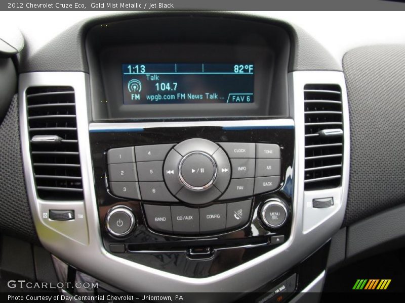 Controls of 2012 Cruze Eco