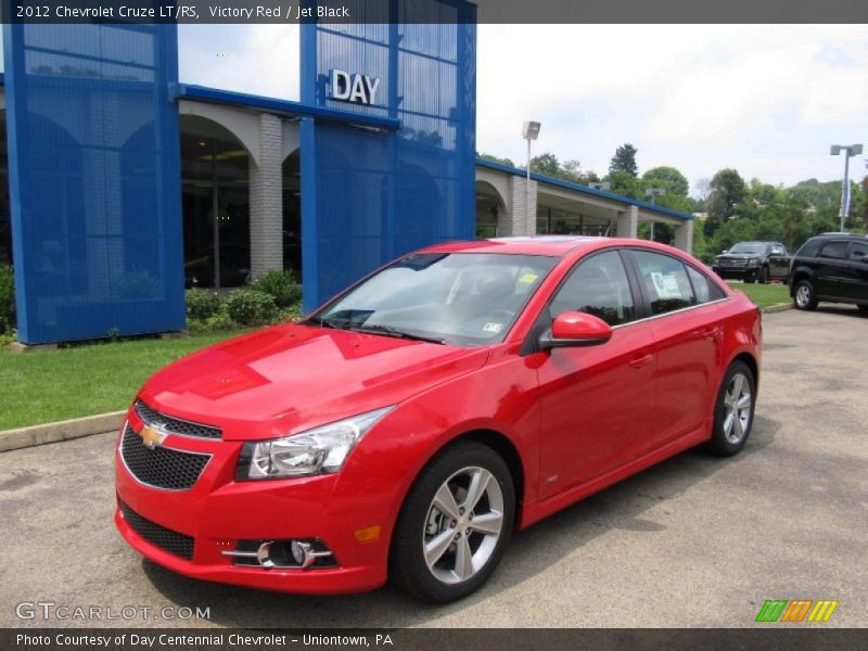 Victory Red / Jet Black 2012 Chevrolet Cruze LT/RS