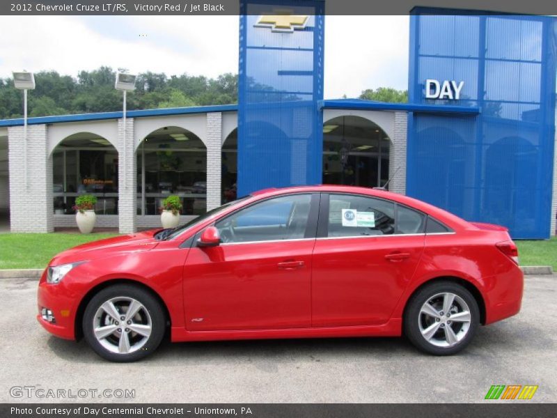 Victory Red / Jet Black 2012 Chevrolet Cruze LT/RS