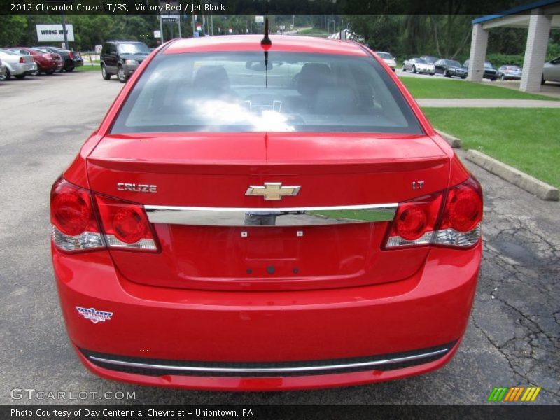 Victory Red / Jet Black 2012 Chevrolet Cruze LT/RS