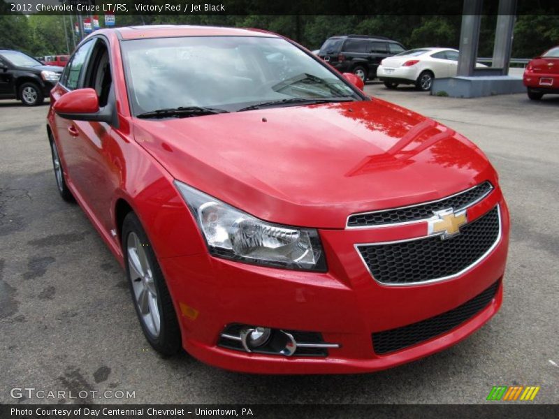 Victory Red / Jet Black 2012 Chevrolet Cruze LT/RS