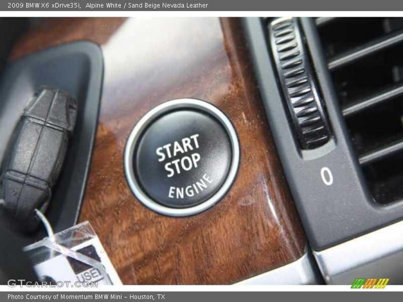Alpine White / Sand Beige Nevada Leather 2009 BMW X6 xDrive35i