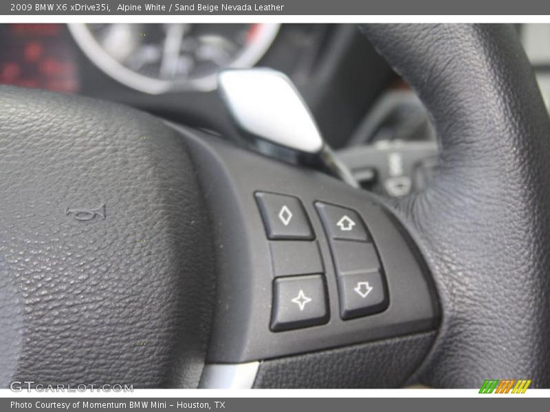 Alpine White / Sand Beige Nevada Leather 2009 BMW X6 xDrive35i