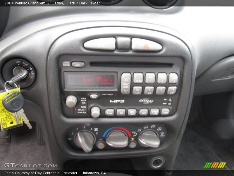 Controls of 2004 Grand Am GT Sedan