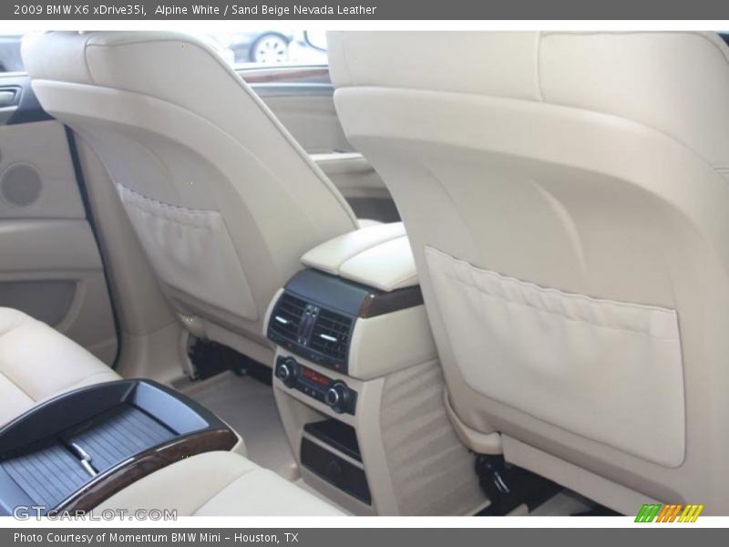 Alpine White / Sand Beige Nevada Leather 2009 BMW X6 xDrive35i