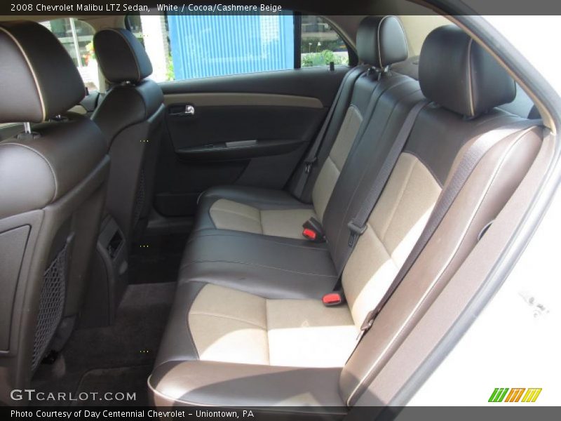  2008 Malibu LTZ Sedan Cocoa/Cashmere Beige Interior