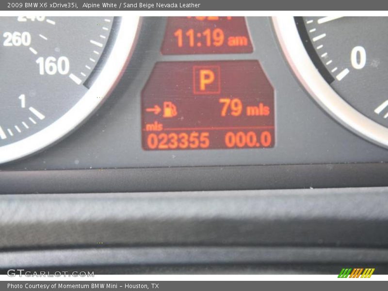 Alpine White / Sand Beige Nevada Leather 2009 BMW X6 xDrive35i