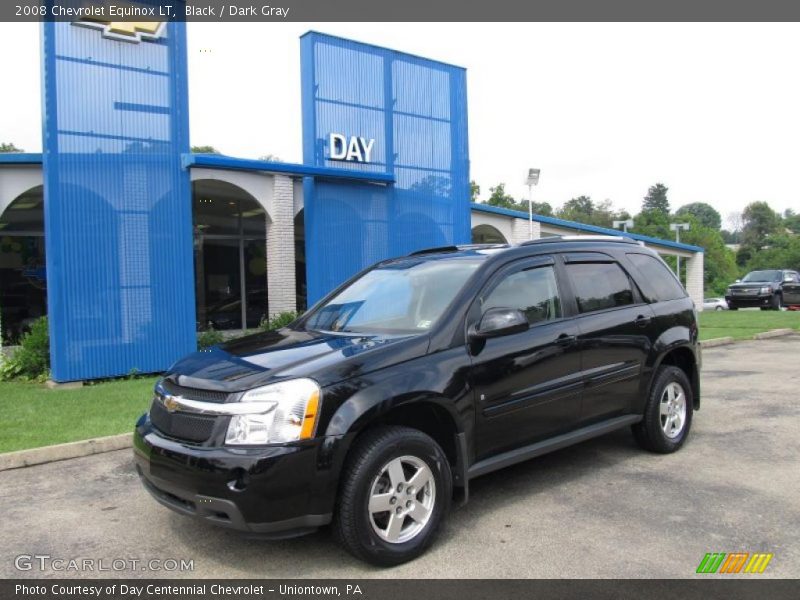 Black / Dark Gray 2008 Chevrolet Equinox LT