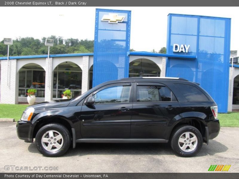 Black / Dark Gray 2008 Chevrolet Equinox LT