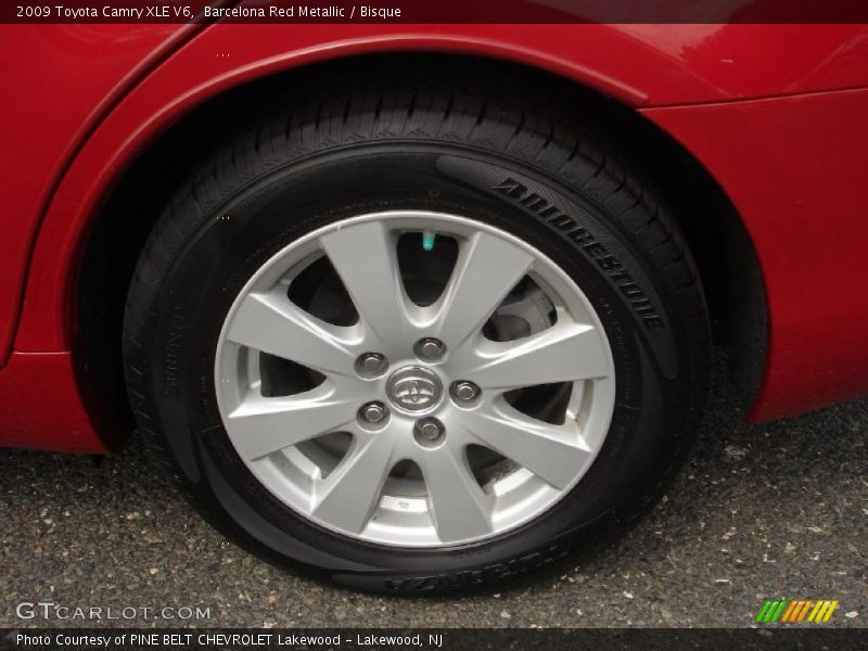 Barcelona Red Metallic / Bisque 2009 Toyota Camry XLE V6