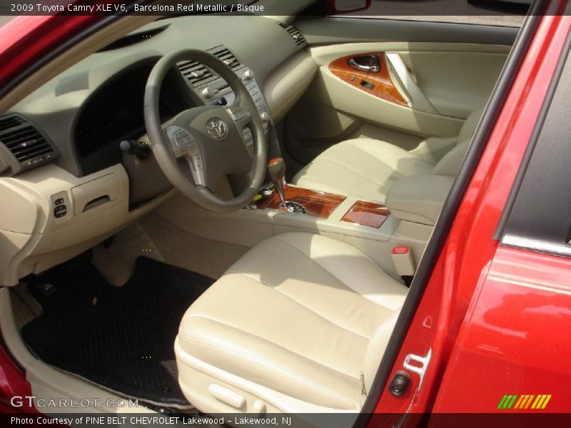 Barcelona Red Metallic / Bisque 2009 Toyota Camry XLE V6