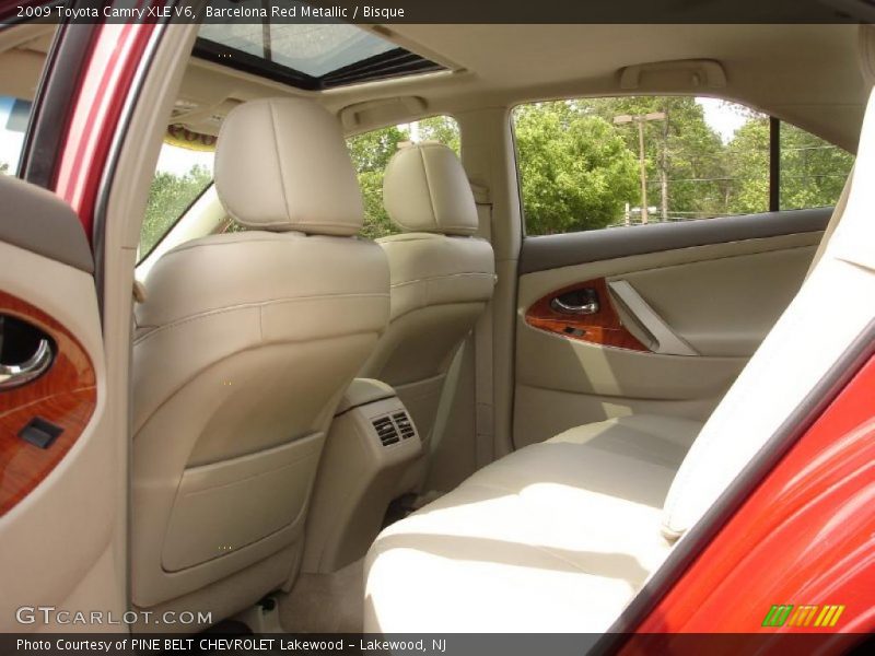 Barcelona Red Metallic / Bisque 2009 Toyota Camry XLE V6