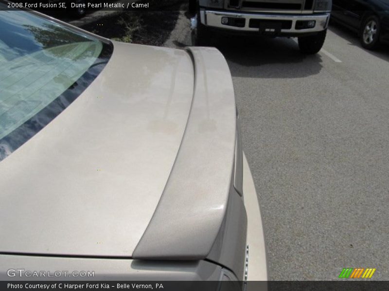 Dune Pearl Metallic / Camel 2008 Ford Fusion SE