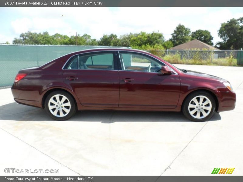Cassis Red Pearl / Light Gray 2007 Toyota Avalon XLS