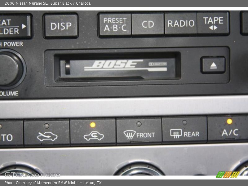 Super Black / Charcoal 2006 Nissan Murano SL