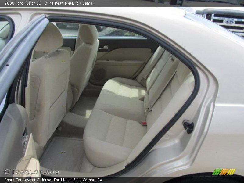 Dune Pearl Metallic / Camel 2008 Ford Fusion SE