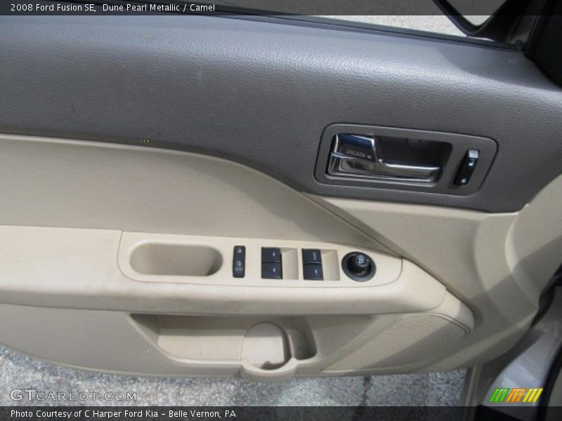Dune Pearl Metallic / Camel 2008 Ford Fusion SE