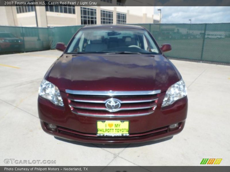 Cassis Red Pearl / Light Gray 2007 Toyota Avalon XLS