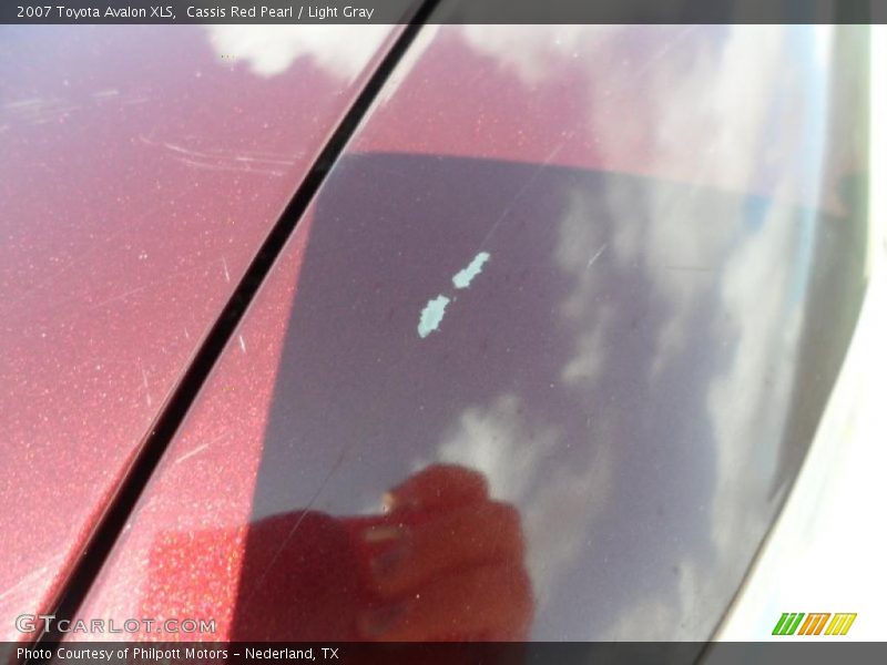 Cassis Red Pearl / Light Gray 2007 Toyota Avalon XLS