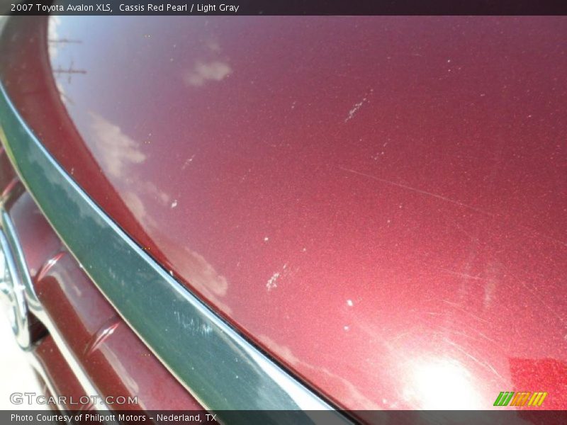 Cassis Red Pearl / Light Gray 2007 Toyota Avalon XLS