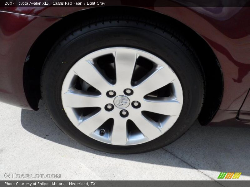 Cassis Red Pearl / Light Gray 2007 Toyota Avalon XLS