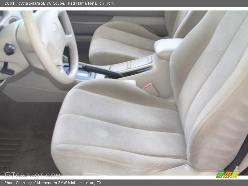 Red Flame Metallic / Ivory 2001 Toyota Solara SE V6 Coupe
