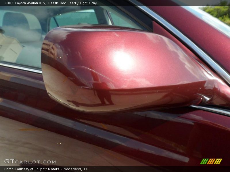 Cassis Red Pearl / Light Gray 2007 Toyota Avalon XLS