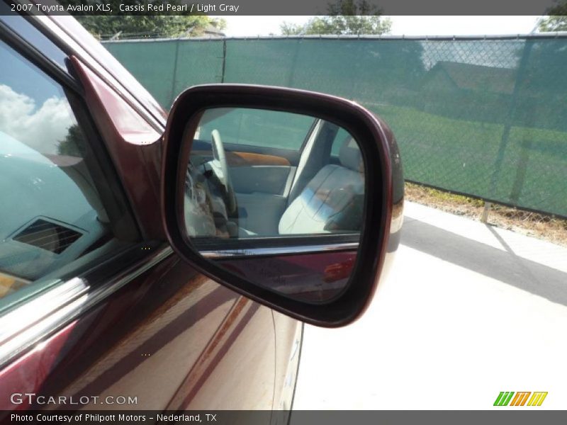 Cassis Red Pearl / Light Gray 2007 Toyota Avalon XLS