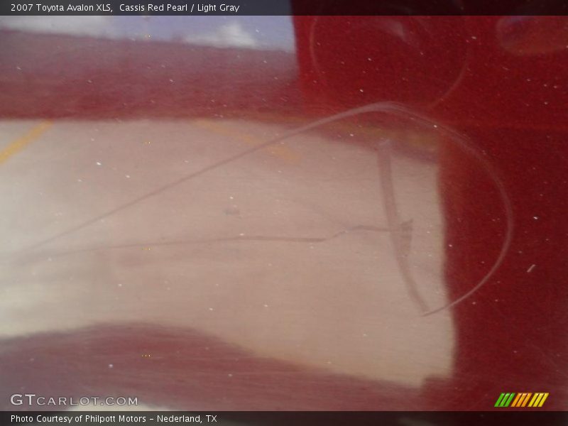 Cassis Red Pearl / Light Gray 2007 Toyota Avalon XLS