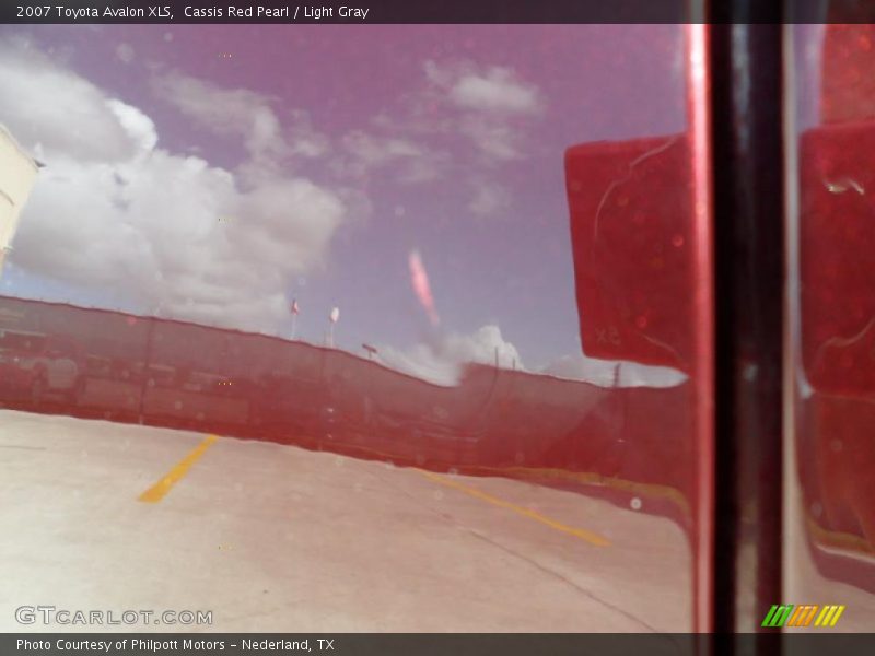 Cassis Red Pearl / Light Gray 2007 Toyota Avalon XLS