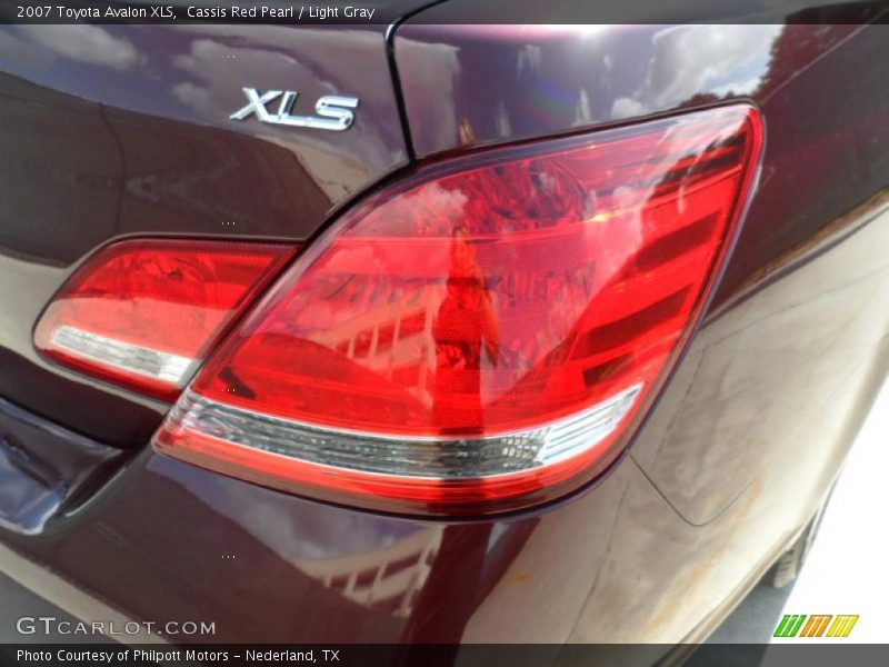 Cassis Red Pearl / Light Gray 2007 Toyota Avalon XLS