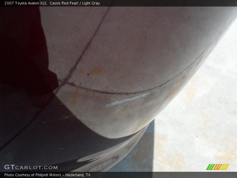 Cassis Red Pearl / Light Gray 2007 Toyota Avalon XLS