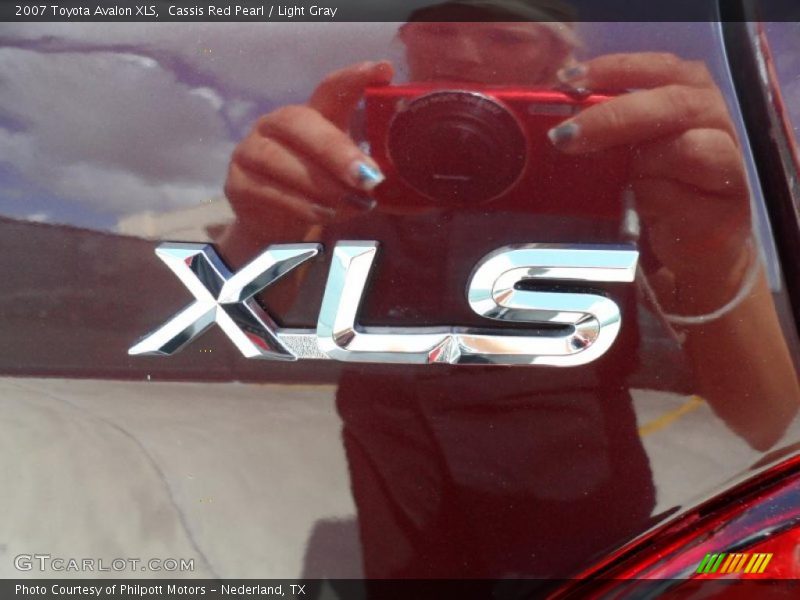 Cassis Red Pearl / Light Gray 2007 Toyota Avalon XLS