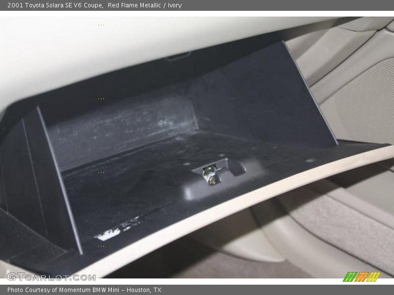Red Flame Metallic / Ivory 2001 Toyota Solara SE V6 Coupe