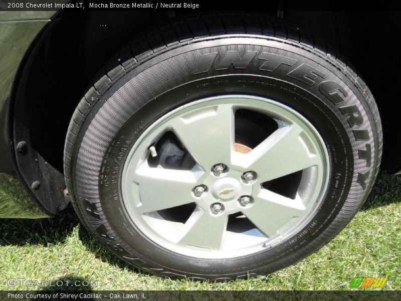 Mocha Bronze Metallic / Neutral Beige 2008 Chevrolet Impala LT