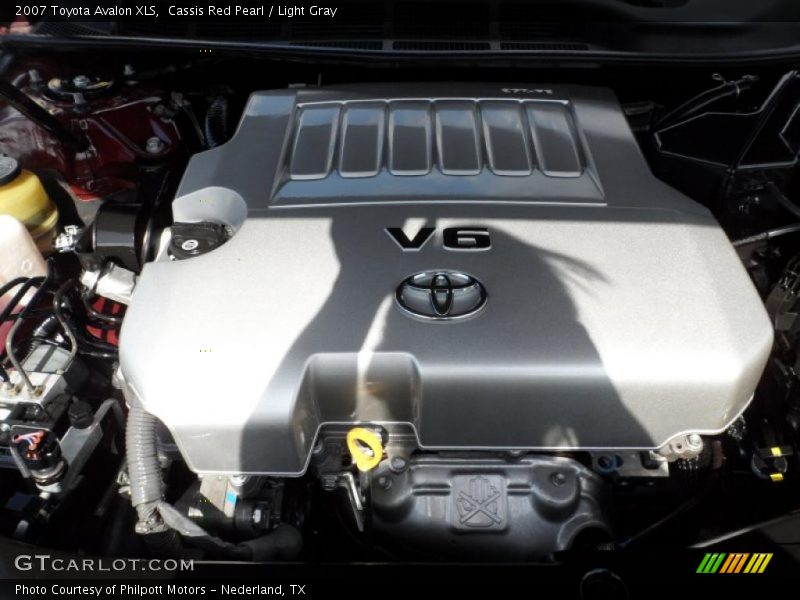 Cassis Red Pearl / Light Gray 2007 Toyota Avalon XLS
