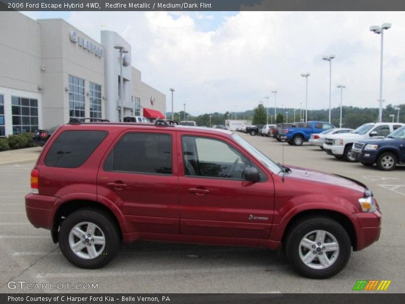 Redfire Metallic / Medium/Dark Flint 2006 Ford Escape Hybrid 4WD