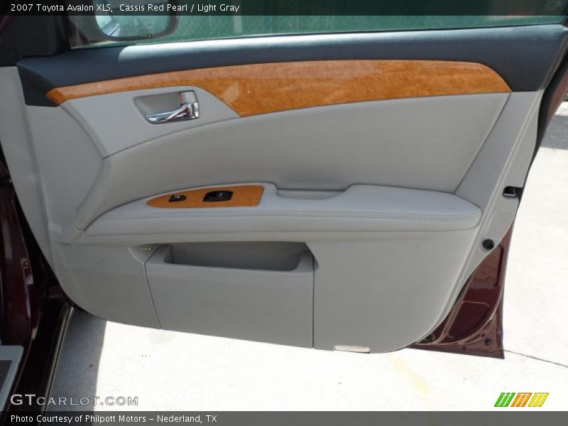 Cassis Red Pearl / Light Gray 2007 Toyota Avalon XLS