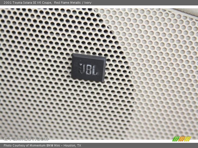 Red Flame Metallic / Ivory 2001 Toyota Solara SE V6 Coupe