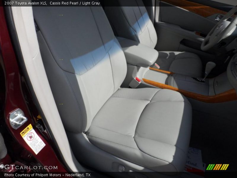 Cassis Red Pearl / Light Gray 2007 Toyota Avalon XLS