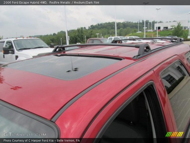 Redfire Metallic / Medium/Dark Flint 2006 Ford Escape Hybrid 4WD