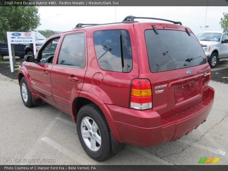  2006 Escape Hybrid 4WD Redfire Metallic