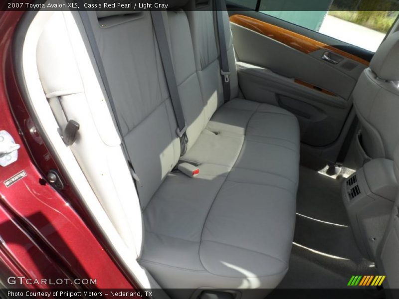 Cassis Red Pearl / Light Gray 2007 Toyota Avalon XLS