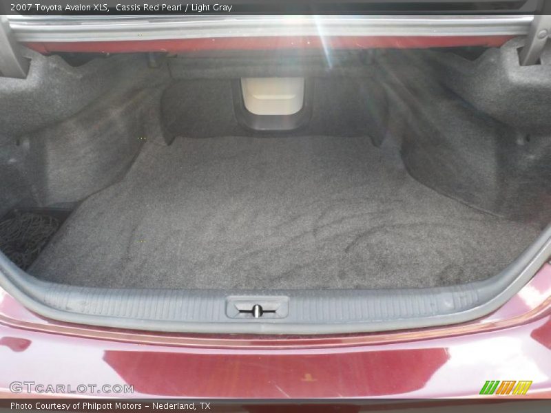 Cassis Red Pearl / Light Gray 2007 Toyota Avalon XLS