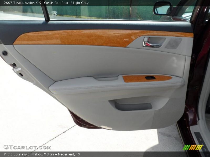 Cassis Red Pearl / Light Gray 2007 Toyota Avalon XLS