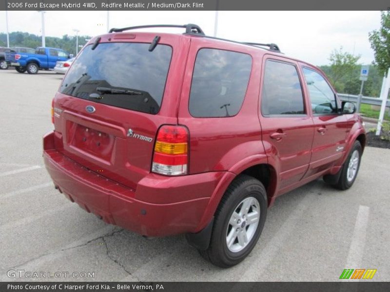 Redfire Metallic / Medium/Dark Flint 2006 Ford Escape Hybrid 4WD
