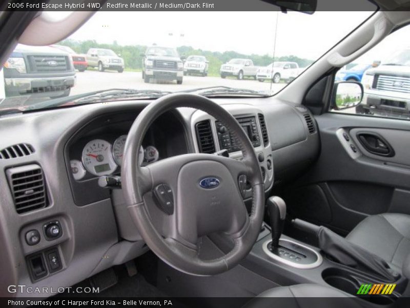 Redfire Metallic / Medium/Dark Flint 2006 Ford Escape Hybrid 4WD