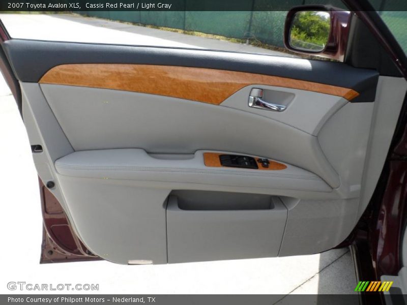 Cassis Red Pearl / Light Gray 2007 Toyota Avalon XLS