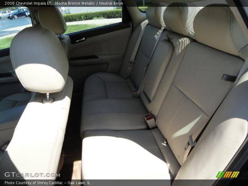 Mocha Bronze Metallic / Neutral Beige 2008 Chevrolet Impala LT